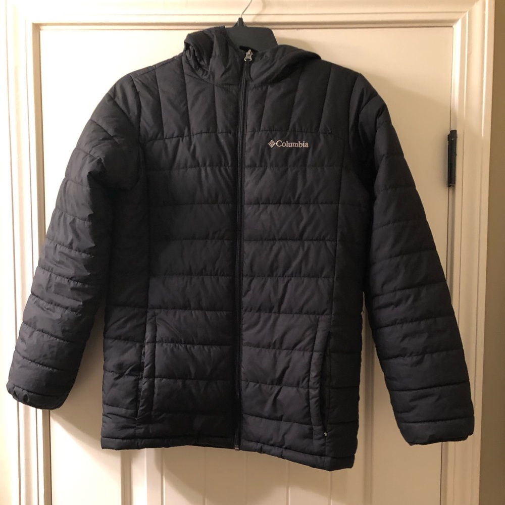 Boys Columbia Insulated Coat with Hood (L 14/16)